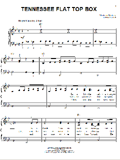 Tennessee Flat Top Box von Johnny Cash (Download) 