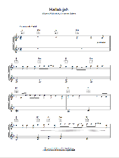 Hallelujah von Leonard Cohen (Download) 