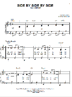Side By Side By Side von Stephen Sondheim (Download) 