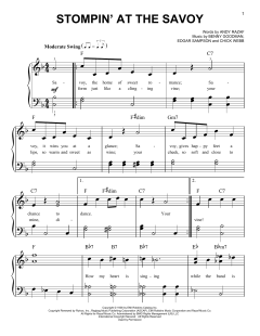 Stompin' At The Savoy von Benny Goodman (Download) 