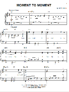 Moment To Moment von Henry Mancini (Download) 