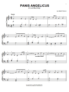 Panis Angelicus (O Lord Most Holy) von César Franck (Download) 