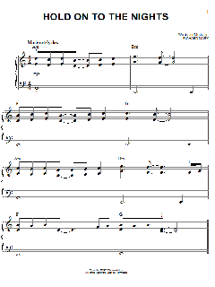 Hold On To The Nights von Richard Marx (Download) 