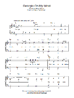 Georgia On My Mind von Ray Charles (Download) 