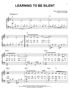 Learning To Be Silent von Tom Snow (Download) 