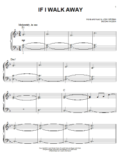 If I Walk Away von Josh Groban (Download) 