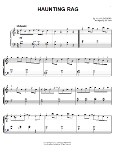 Haunting Rag von Julius Lenzberg (Download) 