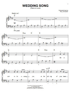 Wedding Song (There Is Love) von Petula Clark (Download) 