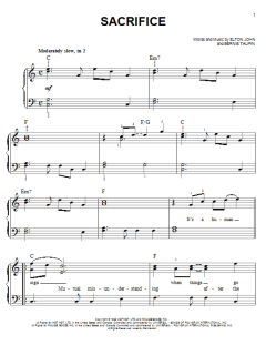 Sacrifice von Elton John (Download) 