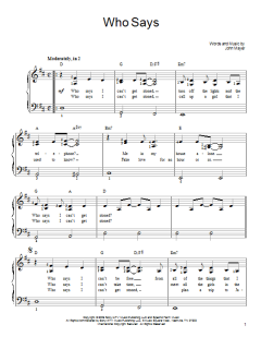 Who Says von John Mayer (Download) 