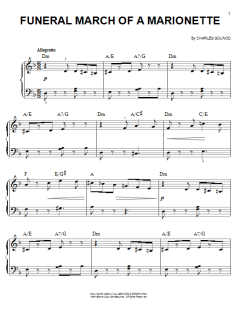 Funeral March Of A Marionette von Charles Gounod (Download) 