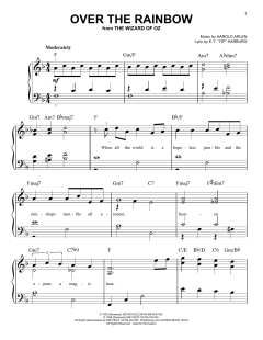 Over The Rainbow von Harold Arlen (Download) 