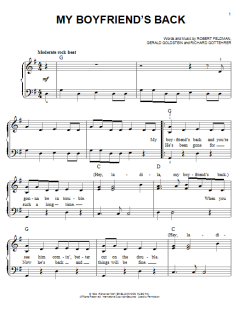 My Boyfriend's Back von Bobby Comstock (Download) 