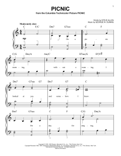 Picnic von Morris Stoloff (Download) 