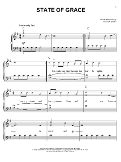 State Of Grace von Taylor Swift (Download) 