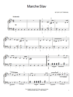 Marche Slav, Op. 31 von Peter Iljitsch Tschaikowsky (Download) 