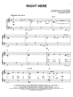 Right Here von Justin Bieber (Download) 
