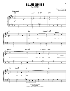 Blue Skies von Irving Berlin (Download) 