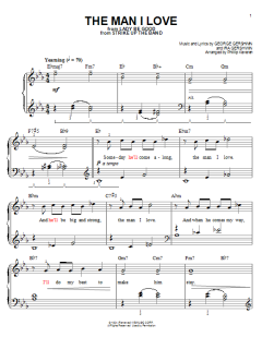 The Man I Love von Ira Gershwin (Download) 