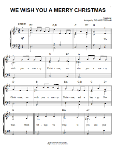 We Wish You A Merry Christmas von Traditional (Download) 