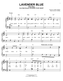 Lavender Blue (Dilly Dilly) von Burl Ives (Download) 