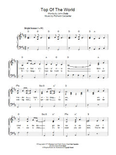 Top Of The World von The Carpenters (Download) 