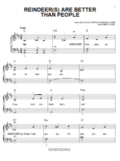 Reindeer(s) Are Better Than People von Jonathan Groff (Download) 