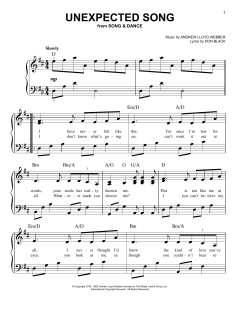 Unexpected Song von Bernadette Peters (Download) 