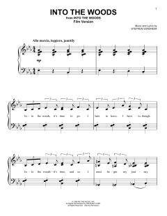Into The Woods (Film Version) von Stephen Sondheim (Download) 