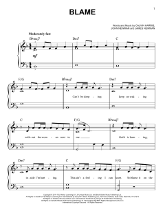 Blame von Calvin Harris (Download) 