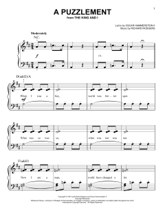 A Puzzlement von Richard Rodgers (Download) 