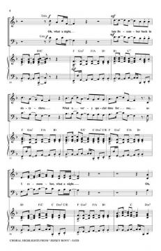 Jersey Boys (Choral Highlights) 