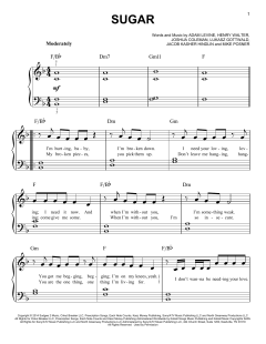 Sugar von Maroon 5 (Download) 