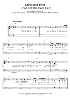 Christmas Time (Don't Let The Bells End) von The Darkness (Download) 