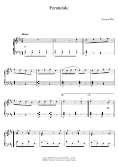 Farandole von Georges Bizet (Download) 
