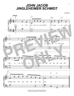 John Jacob Jingleheimer Schmidt (Download) 