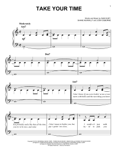 Take Your Time von Sam Hunt (Download) 