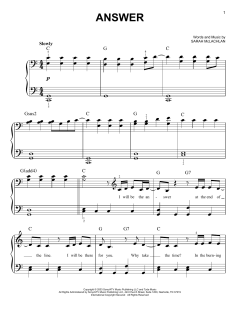 Answer von Sarah McLachlan (Download) 