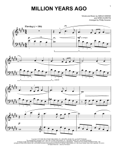 Million Years Ago [Classical version] von Adele (Download) 