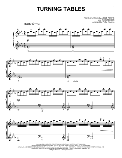 Turning Tables [Classical version] von Adele (Download) 