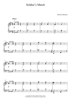 Soldier's March von Robert Schumann (Download) 