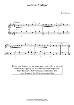 Waltz In A Major (Download) 