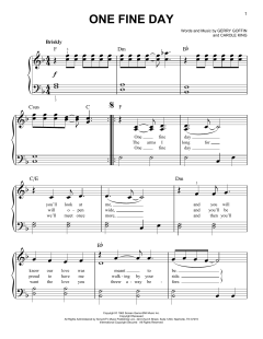 One Fine Day von Carole King (Download) 