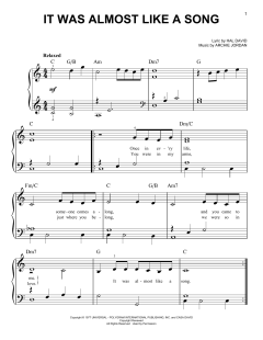 It Was Almost Like A Song von Ronnie Milsap (Download) 