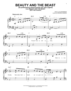 Beauty And The Beast von Alan Menken (Download) 
