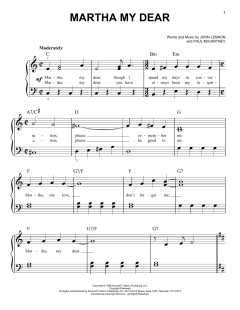 Martha My Dear von The Beatles (Download) 