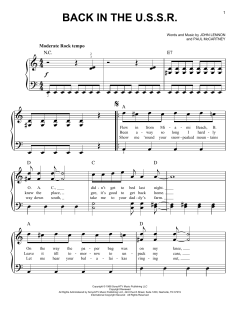 Back In The U.S.S.R. von The Beatles (Download) 