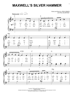 Maxwell's Silver Hammer von The Beatles (Download) 