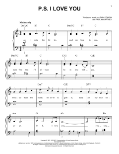 P.S. I Love You von The Beatles (Download) 