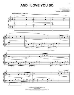 And I Love You So [Classical version] von Perry Como (Download) 